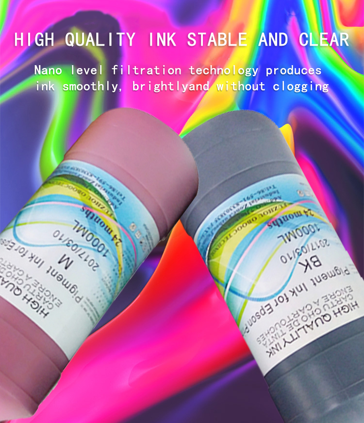 Weather-resistant pigment ink